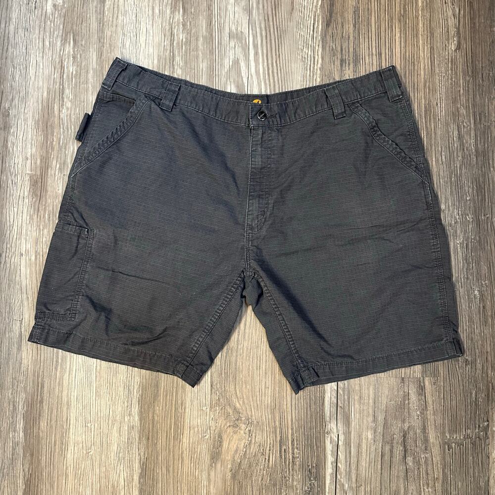 Carhartt Force Relaxed Fit‎ Work Shorts Men’s Size 42 Dark Gray Cargo BS196-M